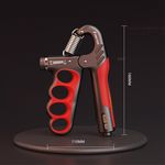 Hand Grip Strengthener Adjustable Resistance Gripper