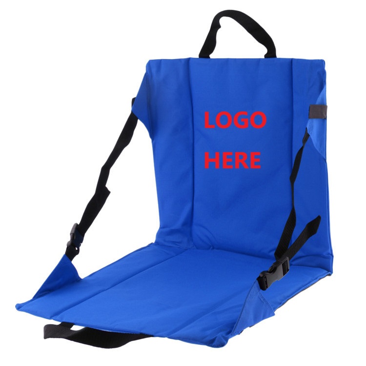 Polyester Foldable Garden Camping Chair Stadium Seat - Chairs