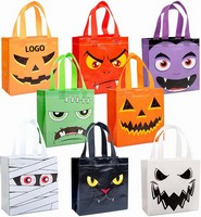Reusable Halloween Treat Tote Bags Party Supplies - Bags, Decorations