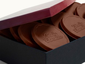 Gourmet 12-Piece Chocolate Shortbread Cookie Gift Set with Classic Custom Packaging