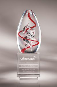 8.25" Spiro Crystal Award