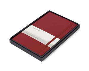 Moleskine® Large Notebook Gift Set - Scarlet Red