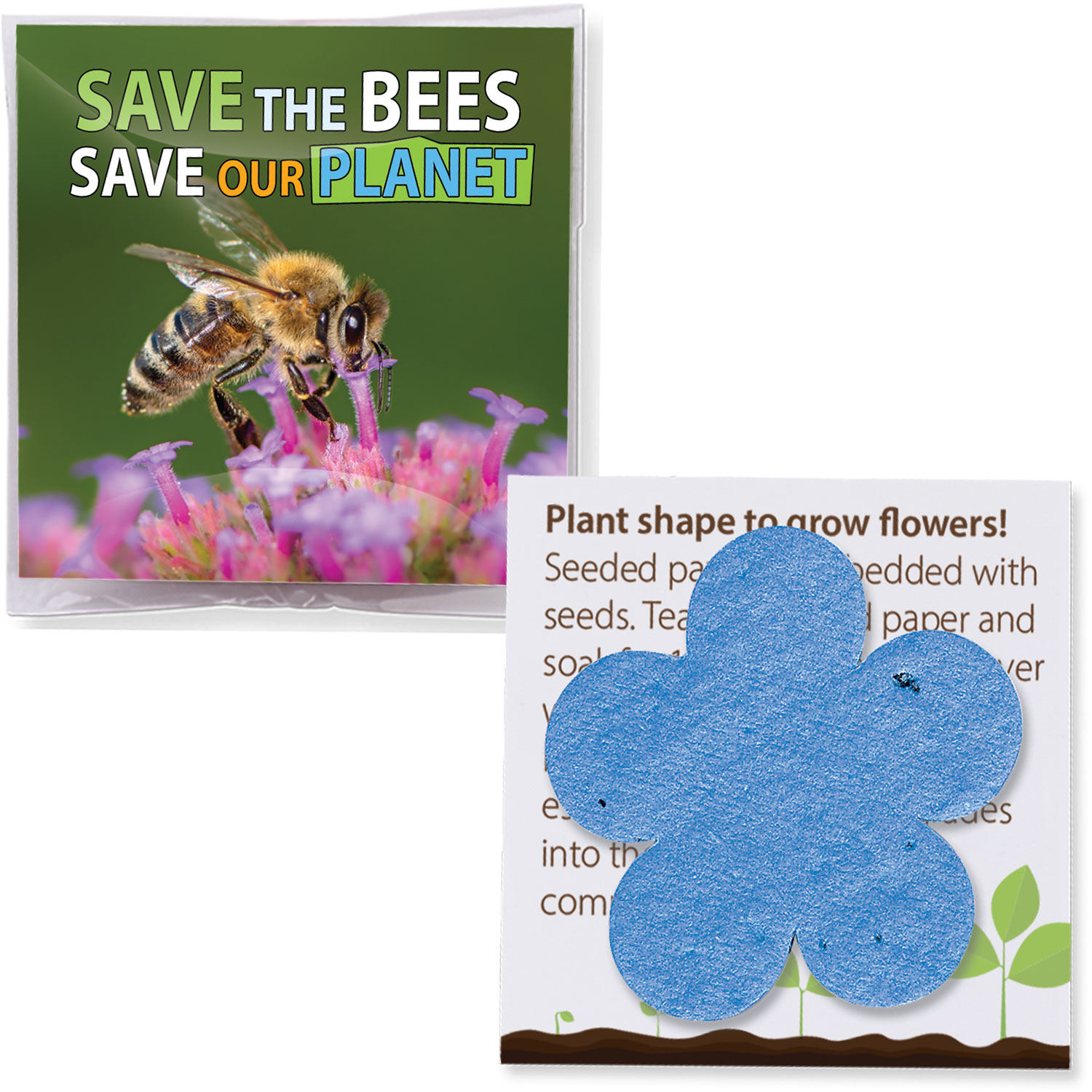Seeded Paper Packet - Seeds, Plants