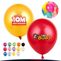 10" Colorful Latex Balloons - Balloons, Decorations