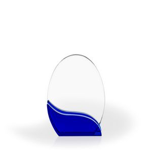 Austin Crystal Award - Blue