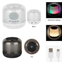 Wireless Speaker With Touch Sensor Night Light