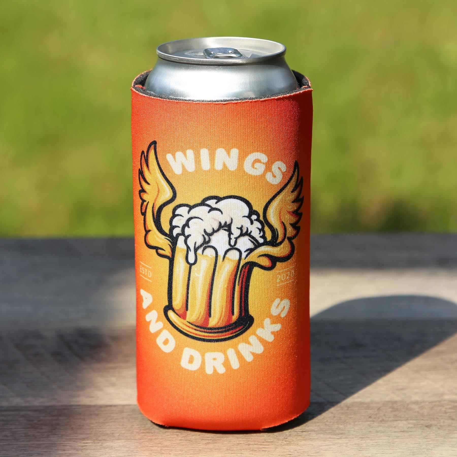 BEST Full Color 16 oz Can Cooler - Beverage Insulators