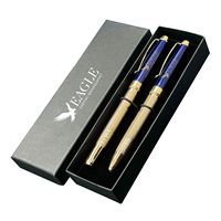 Windsor-V Executive Premade Double Pen Set - Pens, Pen/Pencil Holders