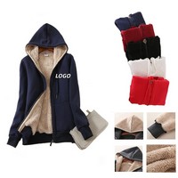 Retro Fleece And Thickened Hoodie - Cloths, Coats