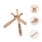 Mini Wood Baseball Bat For Souvenir Display