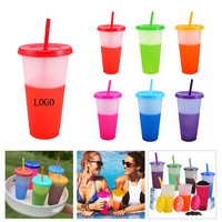 24oz Reusable Color-Shift Tumbler - Cups, Bottles