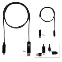 100w Dual Input Fast Charging Cable