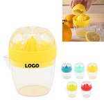 Portable Hand Press Fruit Squeezer with Strainer