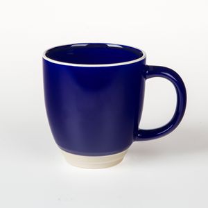 14 Oz. Individually Boxed Cobalt Blue Sunrise Ceramic Mug