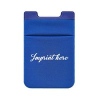 Dual Pocket Phone Adhesive Stretch Card Sleeve - Phone Accessories, Wallets