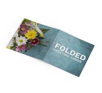 Folded Greeting Cards - 8.5" x 5.5" (Folds to 4.25" x 5.5") - Cards, Displays