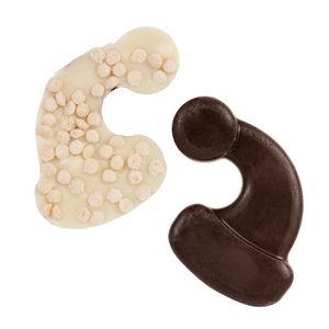 Holiday Mug Hanger- Raspberry Santa Hat