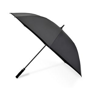 Elements 60" Recycled Auto Open Golf Umbrella - Black