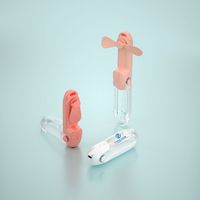 Mini Fan Handheld Fan Rechargeable Folding Fan - Fans, Coolers