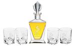 Limited Edition Bishop Decanter Gift Set Lead-Free Crystal