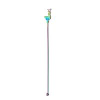 9 L Stainless Steel Reindeer Shape Top Beverage Stirrers Stir Sticks - Stirrers, Mixers