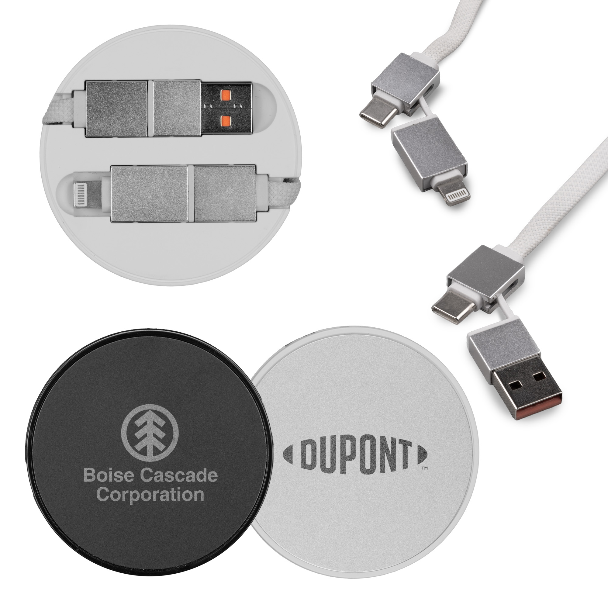 ChargeFlex 4-in-1 Retractable Cable