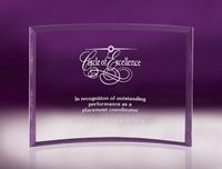 7" Bent Glass Award