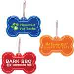 Dog Bone Reflective Collar Tag