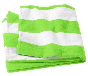 Port Authority® Cabana Stripe Beach Towel.