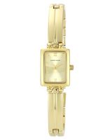 Anne Klein® Women's Gold-Tone Bangle Bracelet Watch - Watches