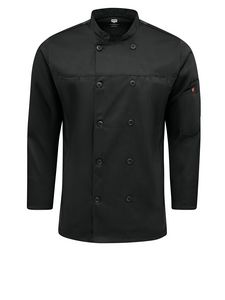 Red Kap Culinary - Men's Deluxe Airflow Chef Coat