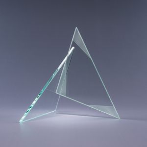 6.75" Zephyr Jade Crystal Award