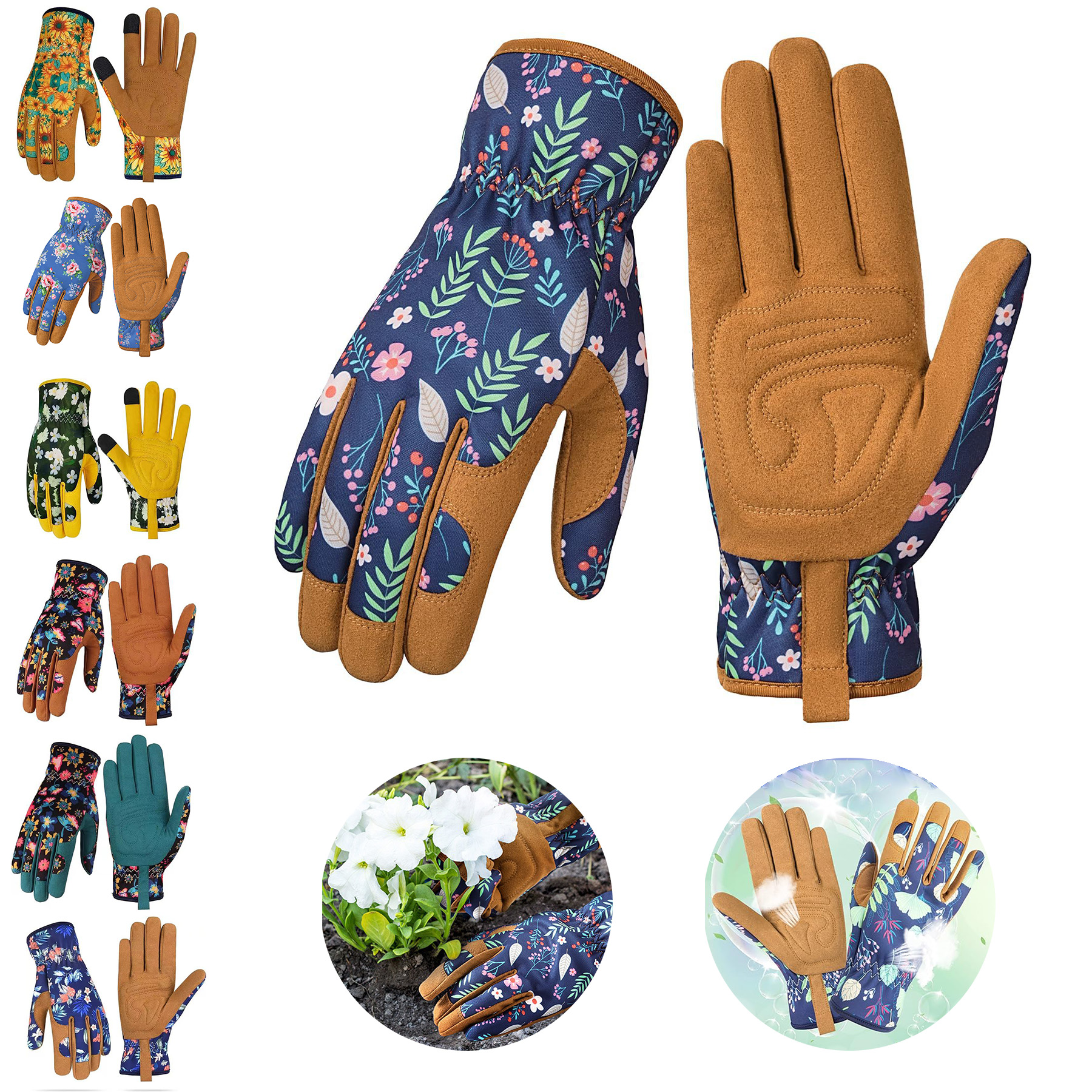 Womens Gardening Weeding Working Gloves - Gloves