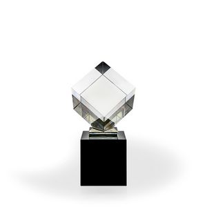 Ingot Crystal Cube Award - Small