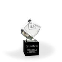 Ingot Crystal Cube Award - Small