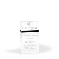 Capri Black Accent 4x7 Award