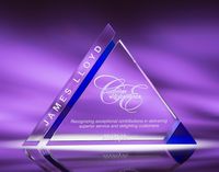 Imagery Triangle Crystal Award