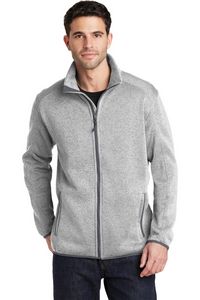 Port Authority® Sweater Fleece Jacket.