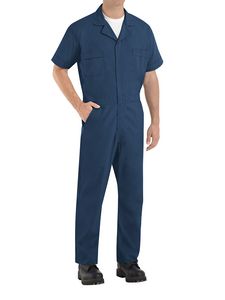 Red Kap Coveralls and Coverings - Men's Short Sleeve Speedsuit