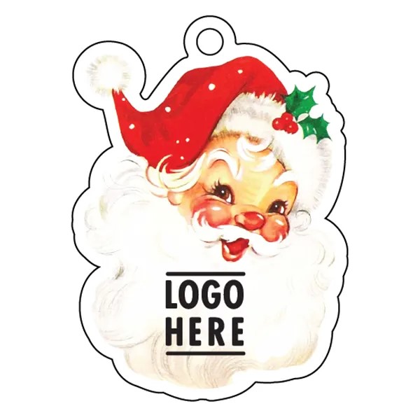 Full Color Acrylic Ornaments - Santa Face - Ornaments