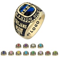 Championship Ring-Custom Titanium/S925 Silver Sports Jewelry For Winners - Rings