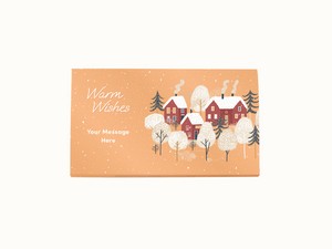 Merry Christmas 19-Piece Chocolate Gift Set with Personalized Packaging