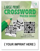 LARGE PRINT Crossword Puzzle Book - Volume 2 - Puzzles, Books
