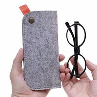 Portable Felt Eyeglasses Case - Sleeves, Bags