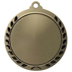 Antique Pinewood Derby Wreath Award Medallion (1-3/4")