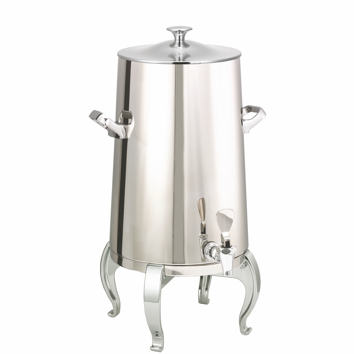 Regal Flame Free™ 5 Gallon Thermo-Urn™ w/Classic Lid (Polished Stainless) - Beverage Insulators, Dispensers