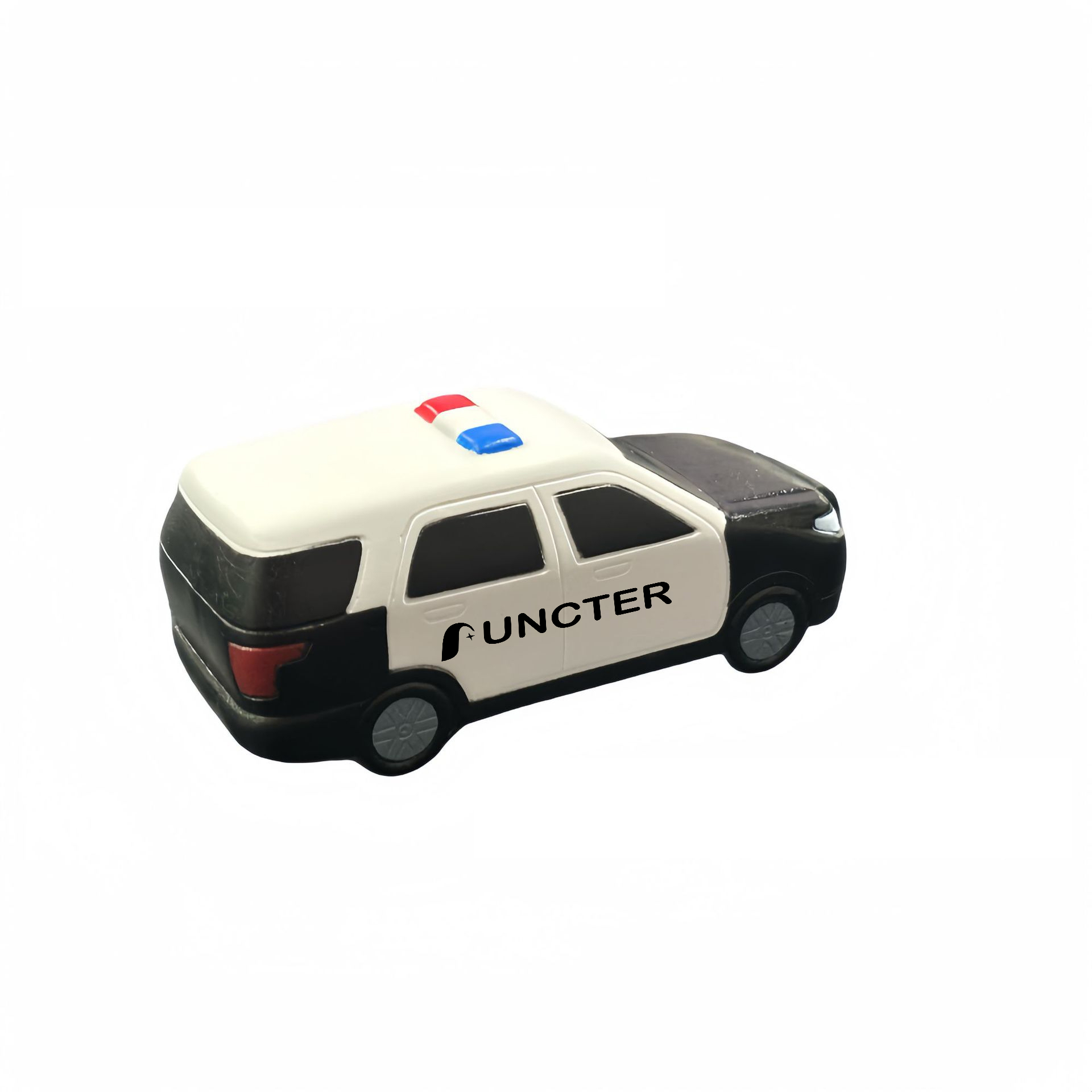 Squad Car Stress Reliever PU Foam Toy Squad Car Model Decoration Pressure Relief Grip Ball - Squeeze Toys