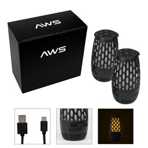 Aws Flame Lantern Speaker & Sound Machine Kit