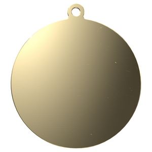 Vibraprint® Bright Gold Medallion (2-1/4")