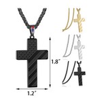 American Flag Cross Necklace